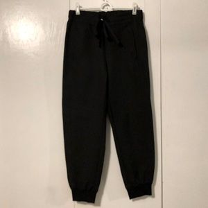 Black joggers
